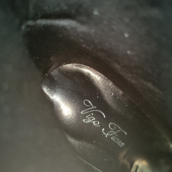 Vigo Fiore telme-1 black heel size 8-1/2 - Picture 6 of 8